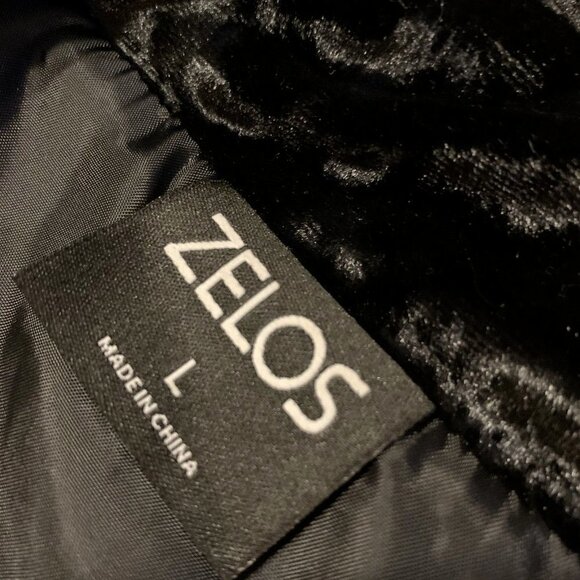Zelos. Size Small. Quilted Lined Puffy Zip Front Vest. WTC - Picture 6 of 7
